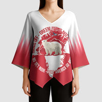 Nu Det Nuuk Greenland Not For Sale Kimono Sleeve Blouse