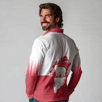 Nu Det Nuuk Greenland Not For Sale Long Sleeve Polo Shirt