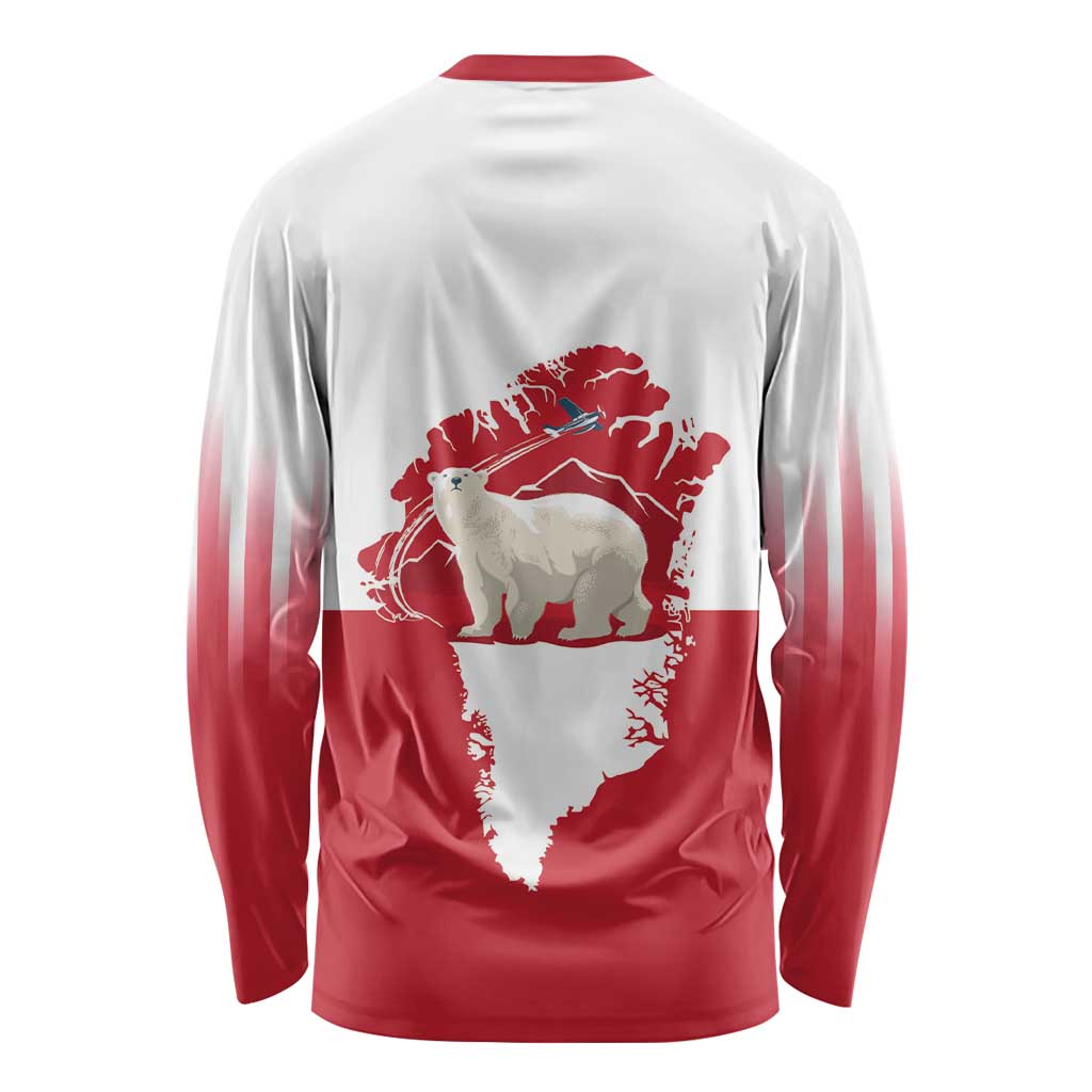 Nu Det Nuuk Greenland Not For Sale Long Sleeve Shirt