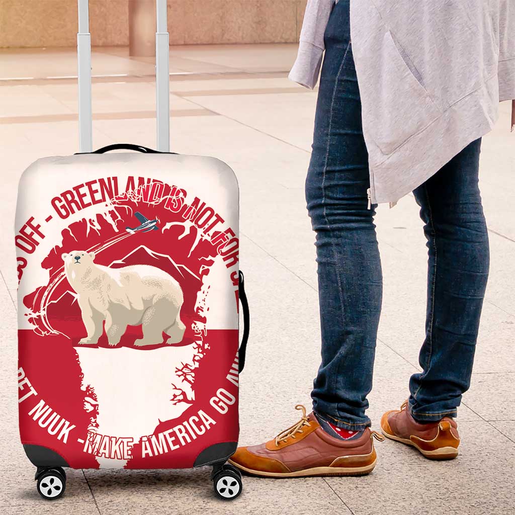 Nu Det Nuuk Greenland Not For Sale Luggage Cover