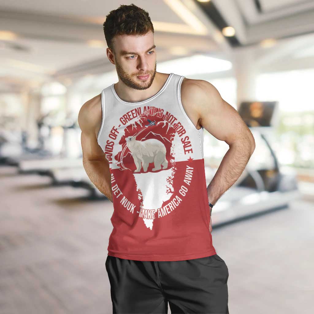 Nu Det Nuuk Greenland Not For Sale Men Tank Top