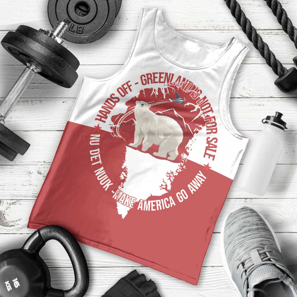Nu Det Nuuk Greenland Not For Sale Men Tank Top