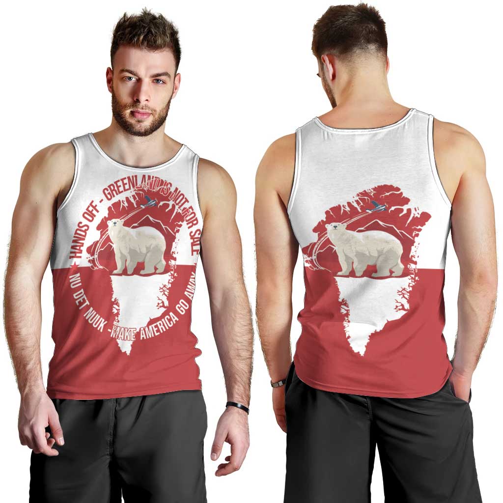 Nu Det Nuuk Greenland Not For Sale Men Tank Top