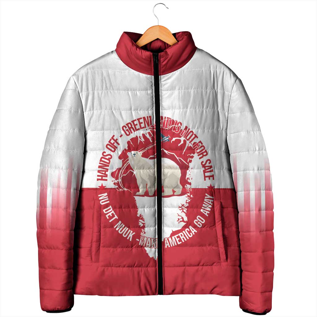 Nu Det Nuuk Greenland Not For Sale Padded Jacket
