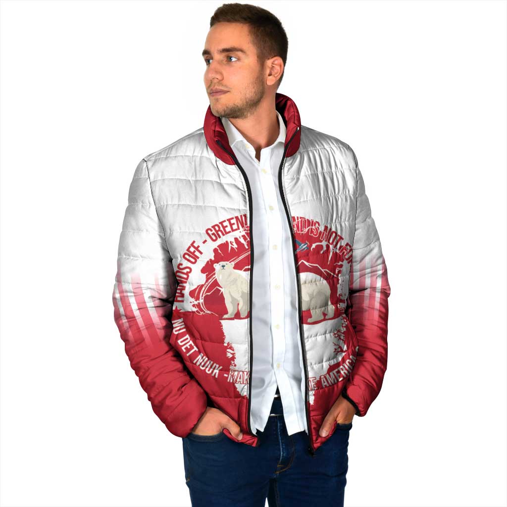 Nu Det Nuuk Greenland Not For Sale Padded Jacket