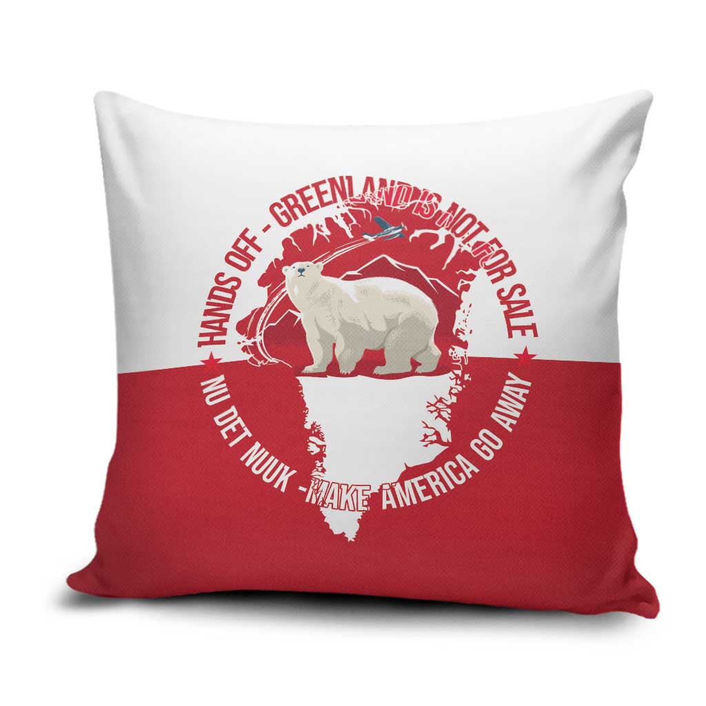 Nu Det Nuuk Greenland Not For Sale Pillow Cover