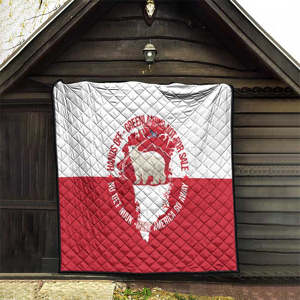Nu Det Nuuk Greenland Not For Sale Quilt