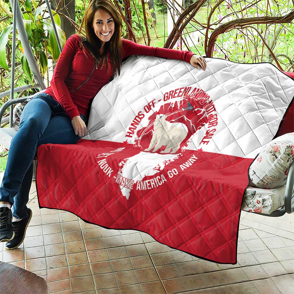 Nu Det Nuuk Greenland Not For Sale Quilt