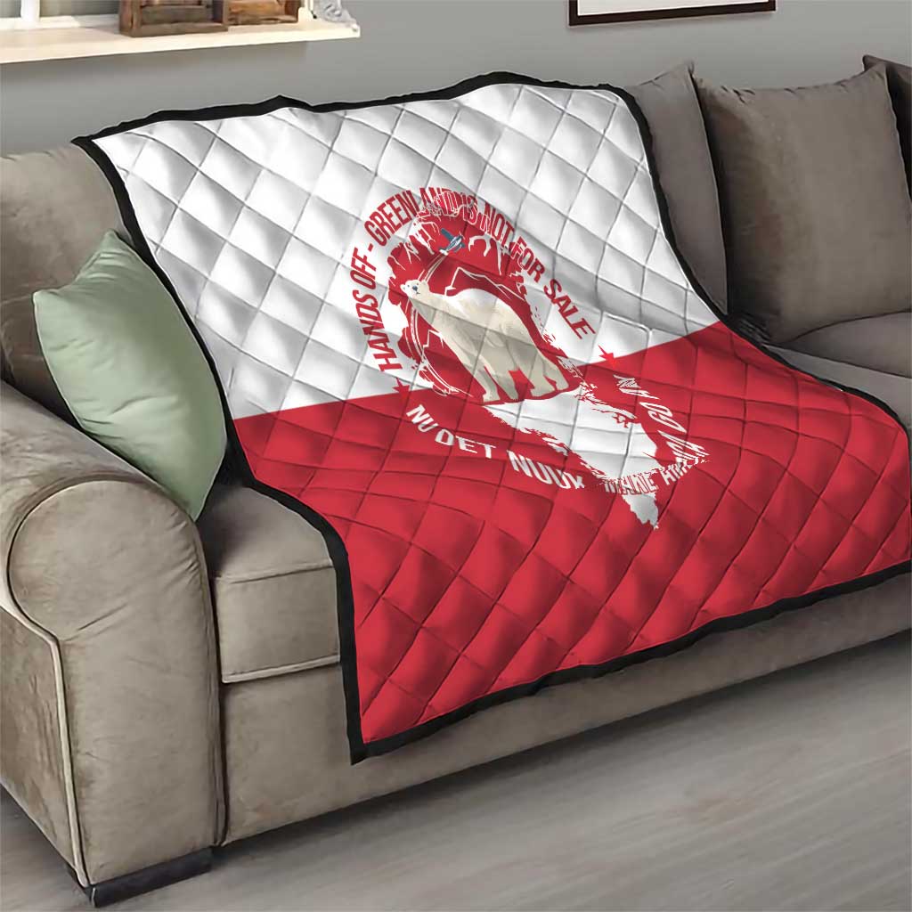 Nu Det Nuuk Greenland Not For Sale Quilt