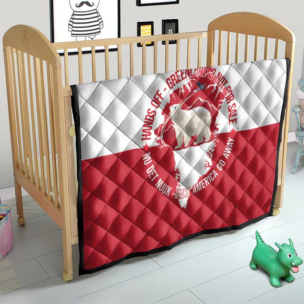 Nu Det Nuuk Greenland Not For Sale Quilt
