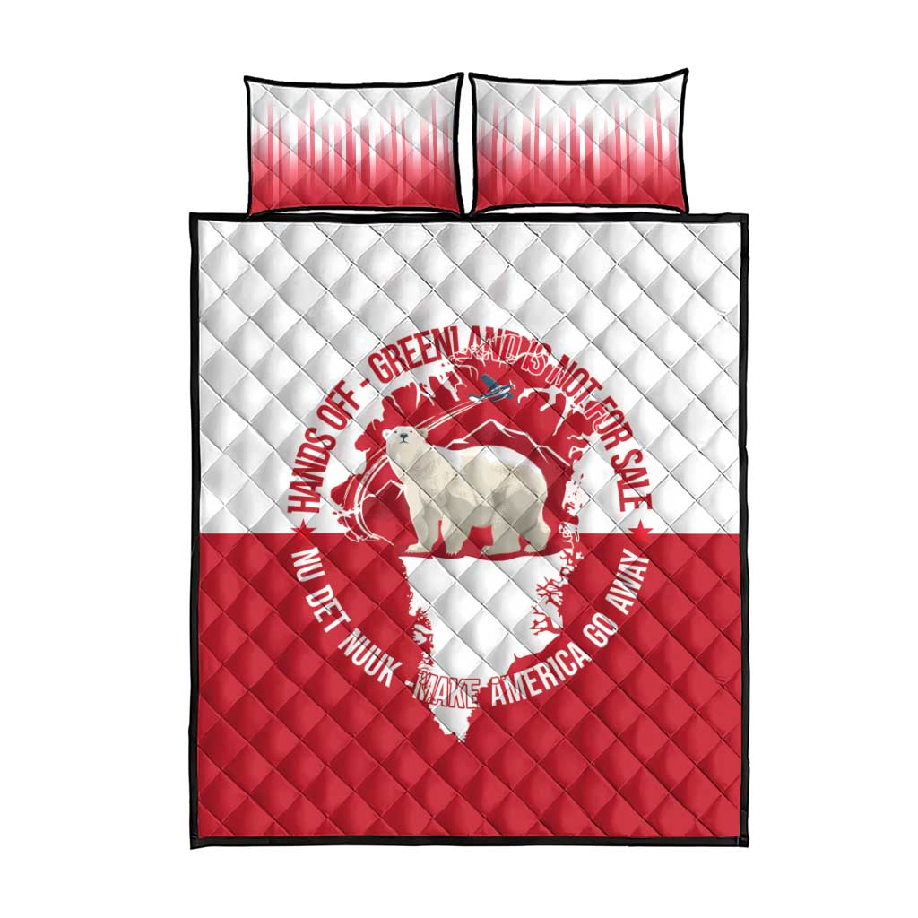 Nu Det Nuuk Greenland Not For Sale Quilt Bed Set