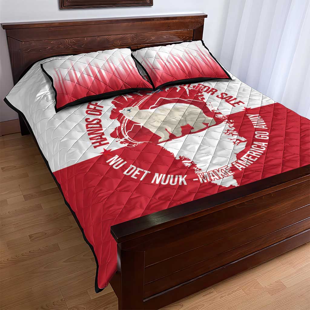 Nu Det Nuuk Greenland Not For Sale Quilt Bed Set