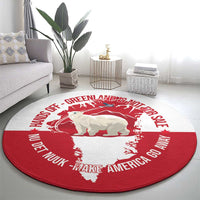 Nu Det Nuuk Greenland Not For Sale Round Carpet