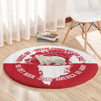 Nu Det Nuuk Greenland Not For Sale Round Carpet