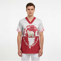 Nu Det Nuuk Greenland Not For Sale Scrub Top