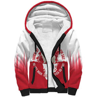 Nu Det Nuuk Greenland Not For Sale Sherpa Hoodie
