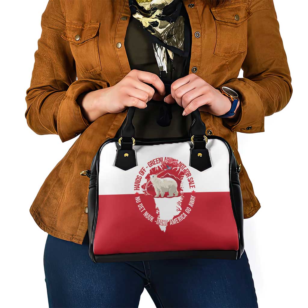 Nu Det Nuuk Greenland Not For Sale Shoulder Handbag