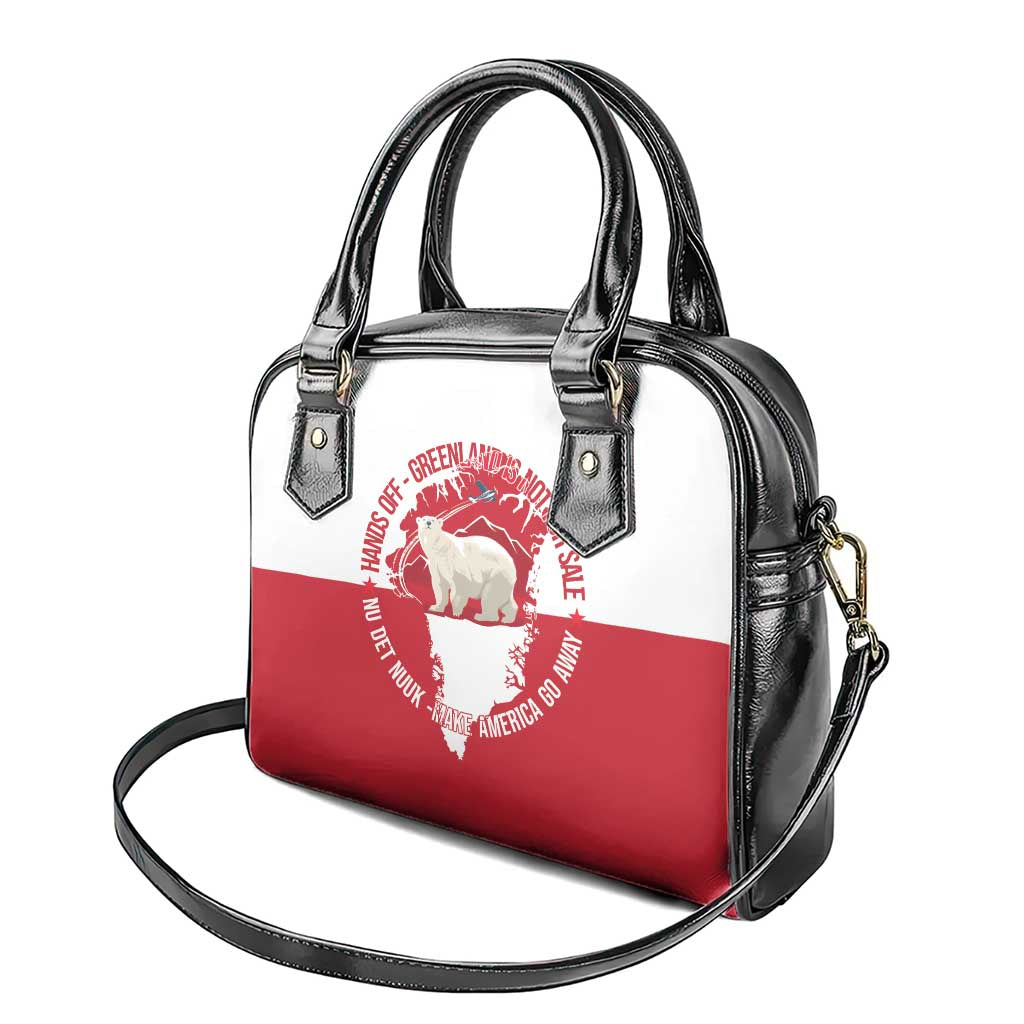 Nu Det Nuuk Greenland Not For Sale Shoulder Handbag