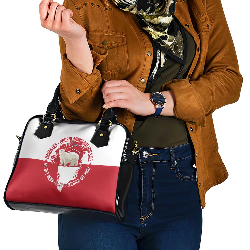 Nu Det Nuuk Greenland Not For Sale Shoulder Handbag
