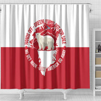 Nu Det Nuuk Greenland Not For Sale Shower Curtain
