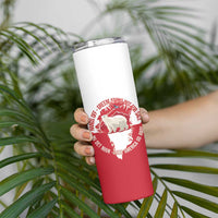 Nu Det Nuuk Greenland Not For Sale Skinny Tumbler