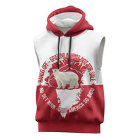 Nu Det Nuuk Greenland Not For Sale Sleeveless Hoodie