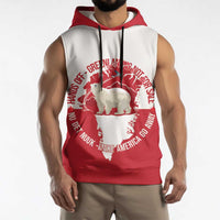 Nu Det Nuuk Greenland Not For Sale Sleeveless Hoodie