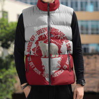 Nu Det Nuuk Greenland Not For Sale Sleeveless Puffer Jacket