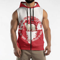 Nu Det Nuuk Greenland Not For Sale Sleeveless Zip Hoodie