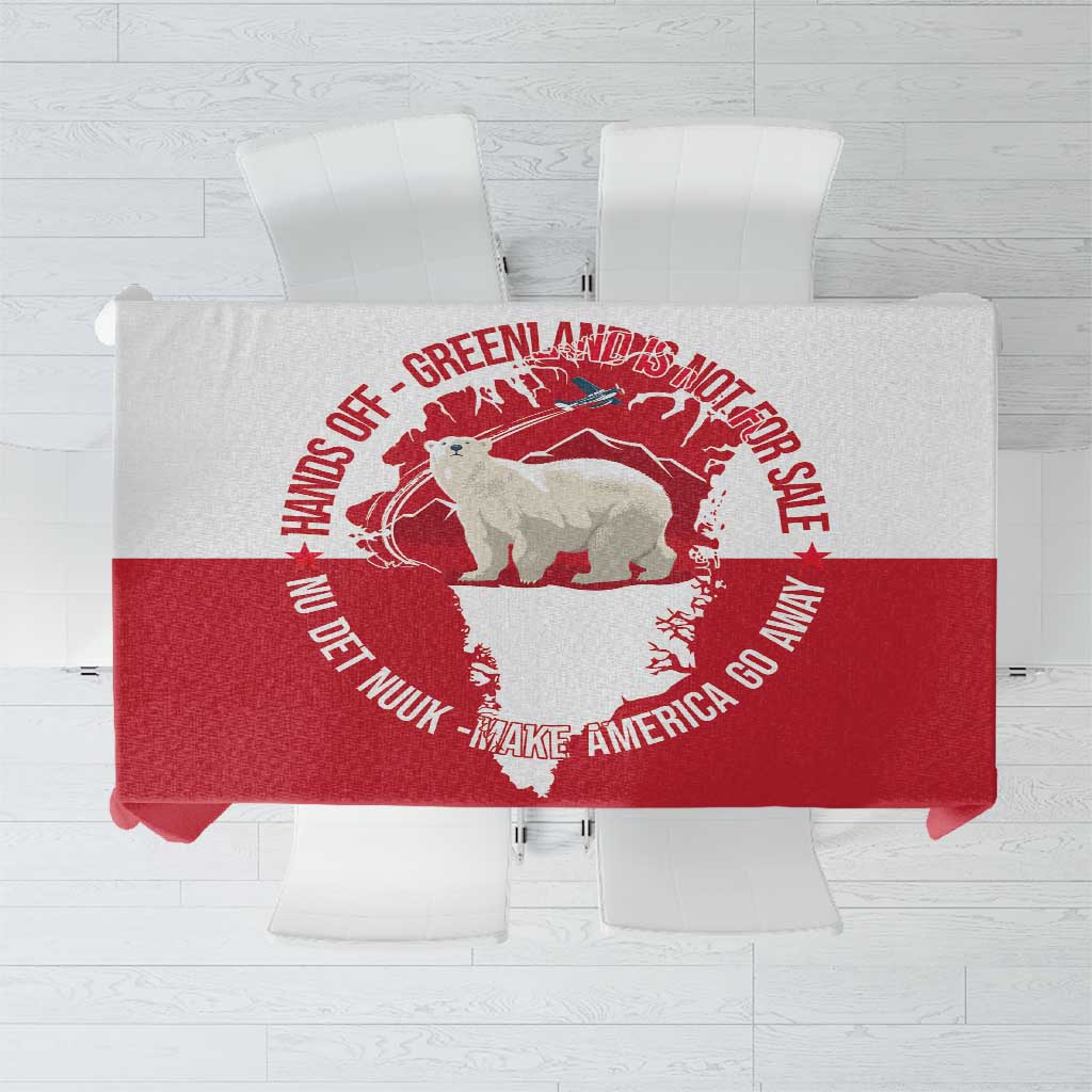 Nu Det Nuuk Greenland Not For Sale Tablecloth
