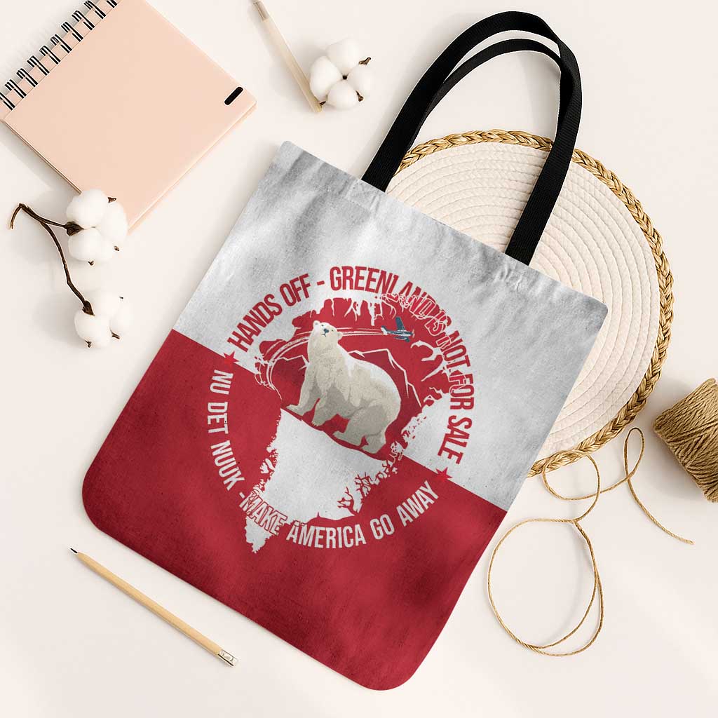 Nu Det Nuuk Greenland Not For Sale Tote Bag