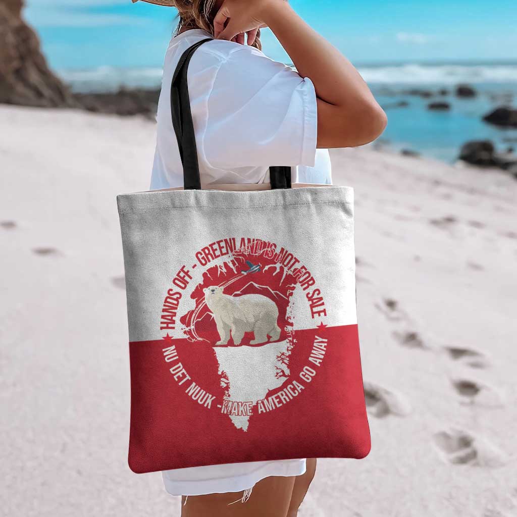 Nu Det Nuuk Greenland Not For Sale Tote Bag