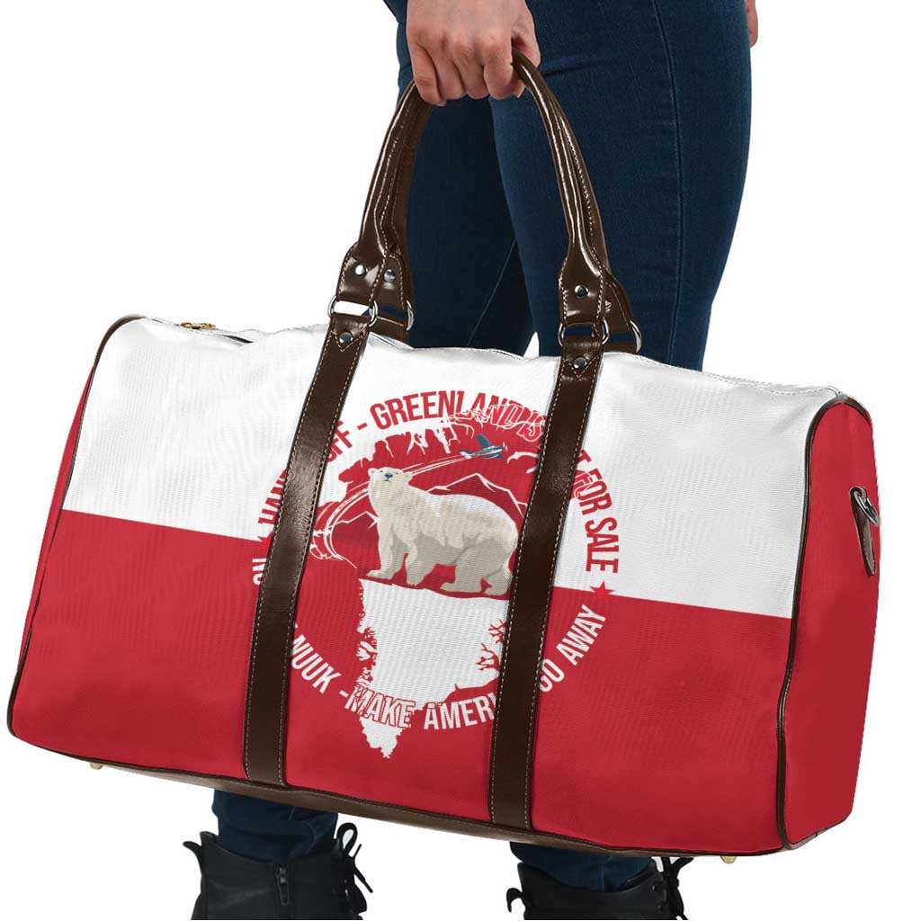Nu Det Nuuk Greenland Not For Sale Travel Bag