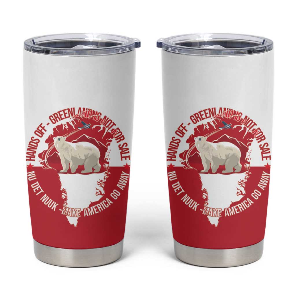 Nu Det Nuuk Greenland Not For Sale Tumbler Cup