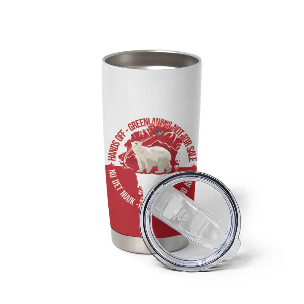 Nu Det Nuuk Greenland Not For Sale Tumbler Cup
