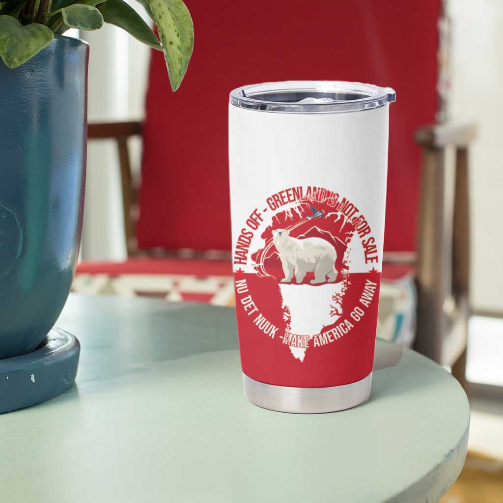 Nu Det Nuuk Greenland Not For Sale Tumbler Cup
