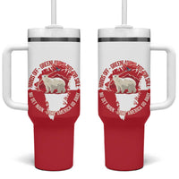 Nu Det Nuuk Greenland Not For Sale Tumbler With Handle