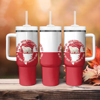 Nu Det Nuuk Greenland Not For Sale Tumbler With Handle