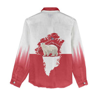 Nu Det Nuuk Greenland Not For Sale Women Casual Shirt