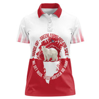 Nu Det Nuuk Greenland Not For Sale Women Polo Shirt