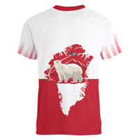 Nu Det Nuuk Greenland Not For Sale Women V-Neck T-Shirt