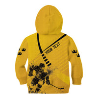 Sweden Ice Hockey Personalized Kid Hoodie Tre Kronor - GO Sweden