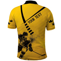 Sweden Ice Hockey Personalized Polo Shirt Tre Kronor - GO Sweden