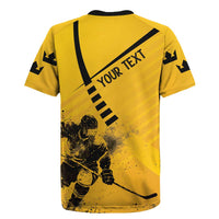 Sweden Ice Hockey Personalized Rugby Jersey Tre Kronor - GO Sweden