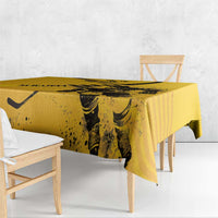 Sweden Ice Hockey Personalized Tablecloth Tre Kronor - GO Sweden