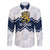 Suomi Ice Hockey Custom Family Matching Summer Maxi Dress and Hawaiian Shirt Scandinavian Mountains Inspired