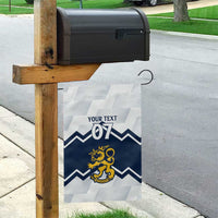 Suomi Ice Hockey Custom Garden Flag Scandinavian Mountains Inspired