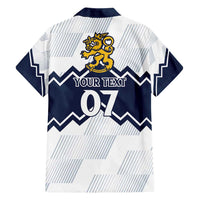 Suomi Ice Hockey Custom Hawaiian Shirt Scandinavian Mountains Inspired