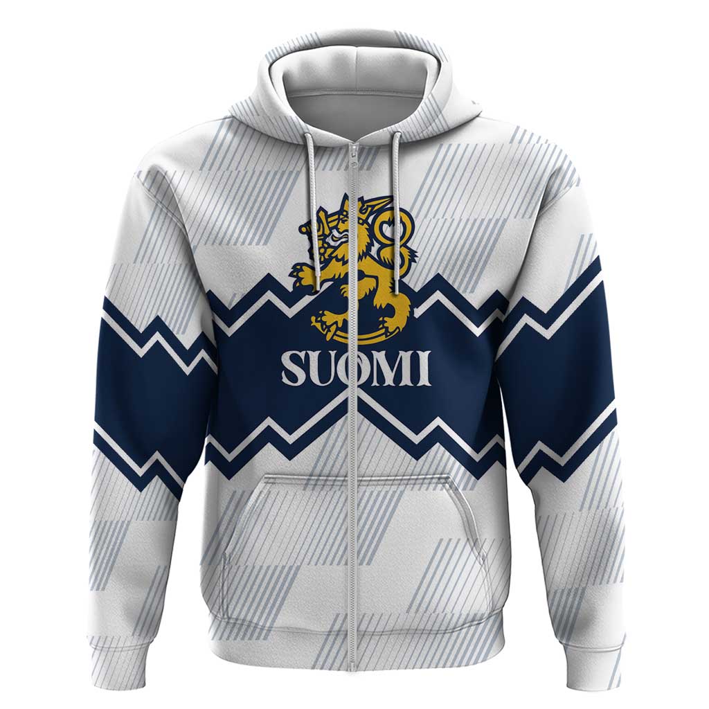 Suomi Ice Hockey Custom Hoodie Scandinavian Mountains Inspired