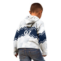 Suomi Ice Hockey Custom Kid Hoodie Scandinavian Mountains Inspired